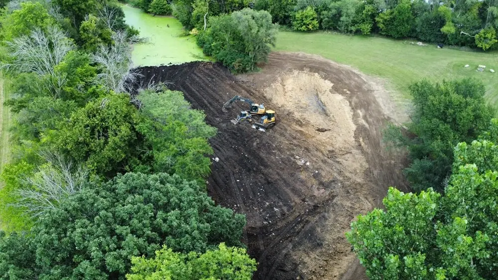 Pond Construction In Boone Iowa